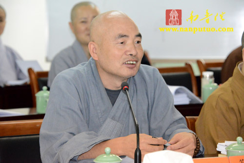 闽南佛学院隆重举行第七届研究生毕业论文答辩会(图3)