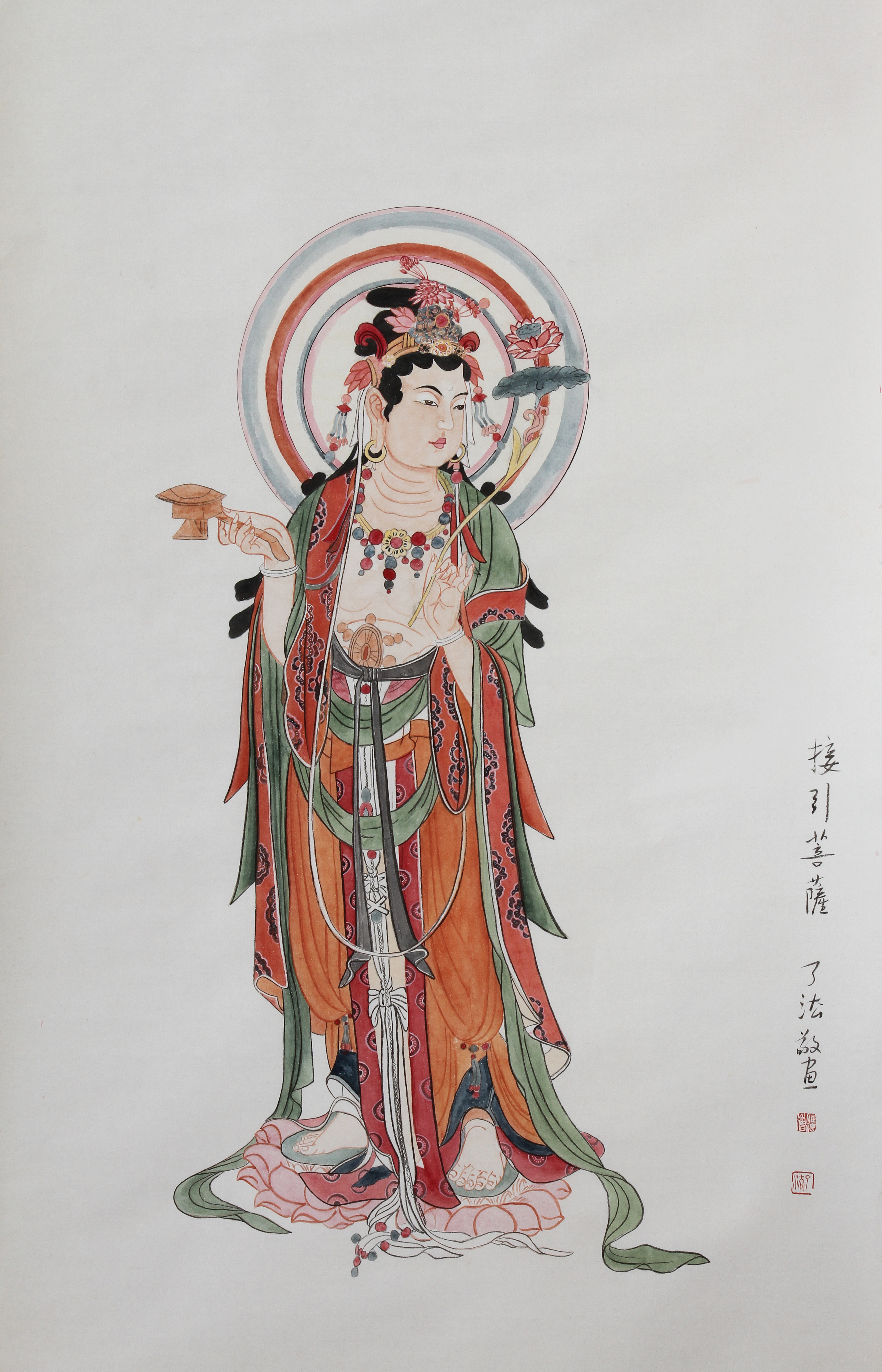 温州佛教书画院，迎亚运 庆国庆。 了法法师书画展(图10)